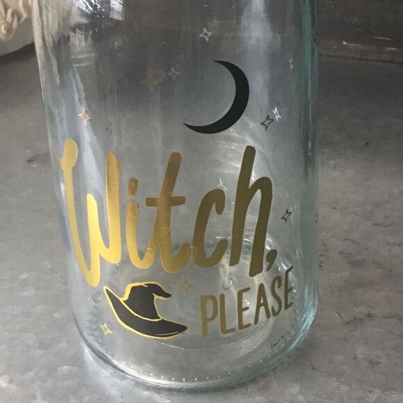 Witch vase witchy Halloween spooky table centerpiece flowers - Picture 2 of 5